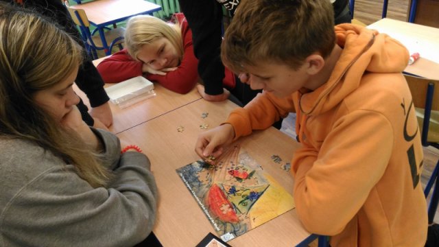 Erasmus+. Układamy puzzle od dzieci z innych krajów